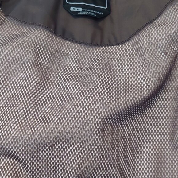 North Face Coat Women SZ M Cream Compass AW7H 2 Part Hooded - Picture 6 of 16